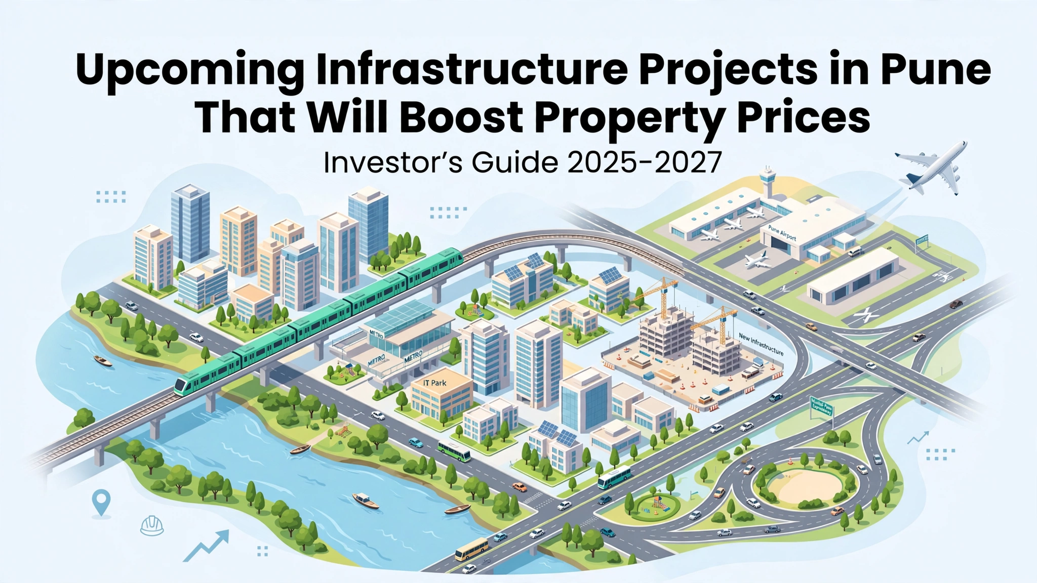 You are currently viewing Upcoming Infrastructure Projects in Pune That Will Boost Property Prices